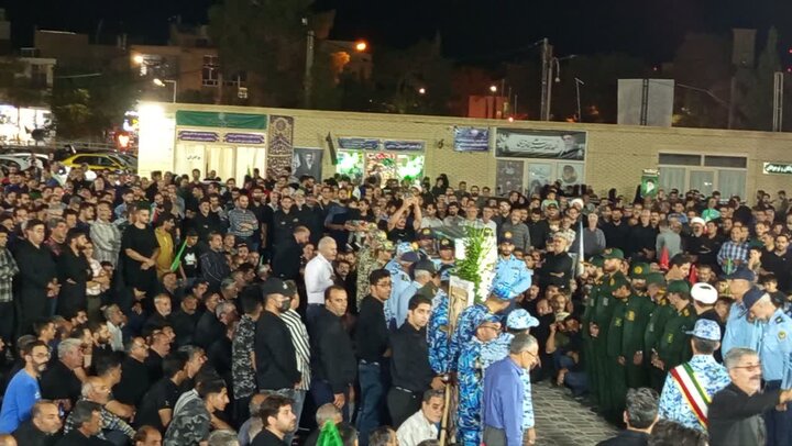 وداع با شهید احمد رضایی