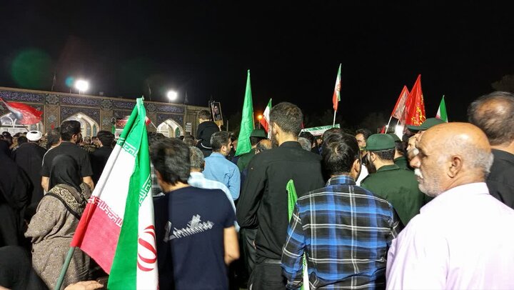 وداع با شهید احمد رضایی