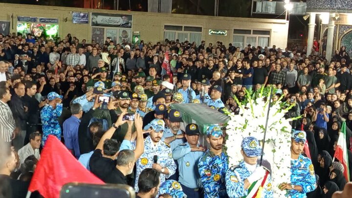 وداع با شهید احمد رضایی
