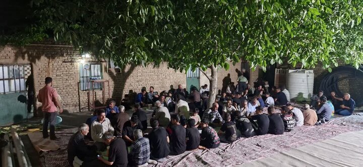 تصاویر/برگزاری مراسم بزرگداشت قائد امت در روستای لوزدر علیا