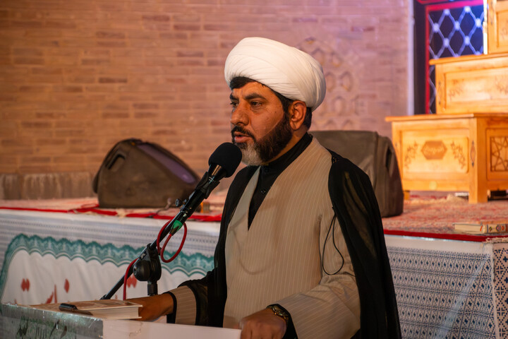 تصاویر/ مراسم عزاداری در مسجد تاریخی مَلِک شهر کرمان به همراه سخنرانی حجت‌الاسلام رفیعی