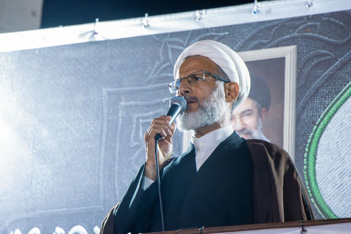 تصاویر  | دسته عزاداری و خون‌خواهی علمای زنجان در ایام سوگواری و اسارت آل‌الله، خون‌خواهی امام شهید و تجدید بیعت با رهبر معظم انقلاب