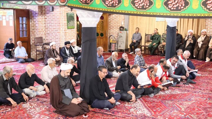 تصاویر / برگزاری مراسم گرامیداشت رهبر شهید انقلاب در مسجد امام خمینی (ره) مرند