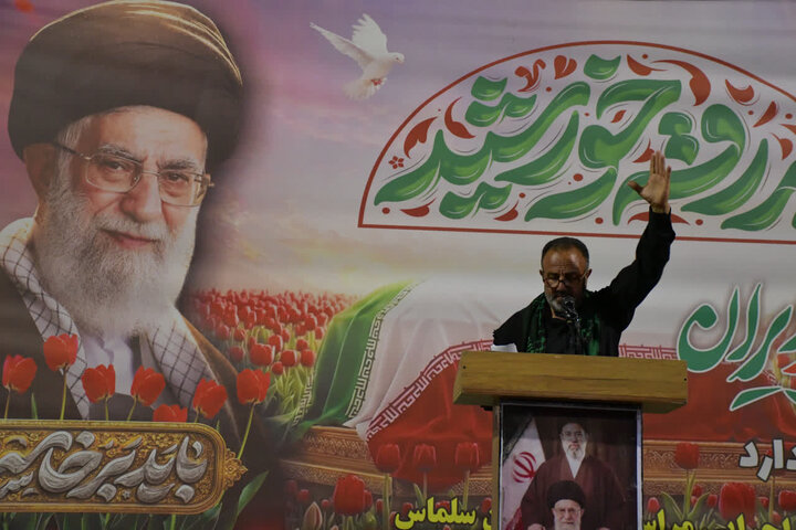 تصاویر/ یکصد و سی و ششمین اجتماع مردمی «شب‌های اقتدار حسینی» در سلماس
