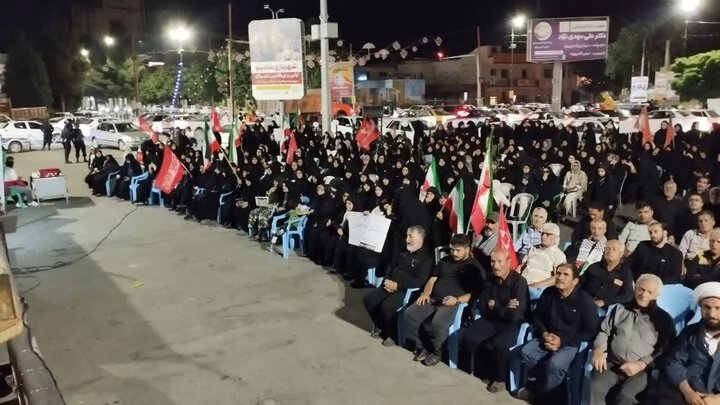 تصاویر/ موج صد و سی و ششم از تجمعات مردمی در میاندوآب