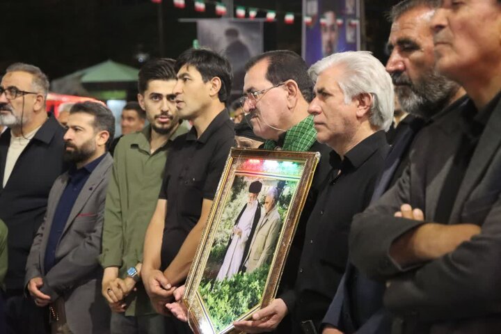 تصاویر/ صد و سی و ششمین موج از اجتماعات شبانه سراسری مردم چالدران