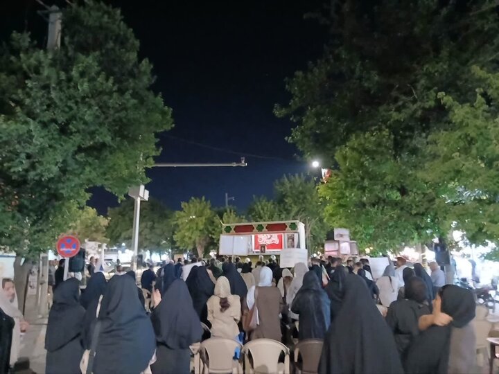 تصاویر/ تداوم  تجمعات شبانه در بوکان