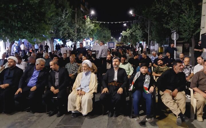 تصاویر/ تداوم  تجمعات شبانه در بوکان