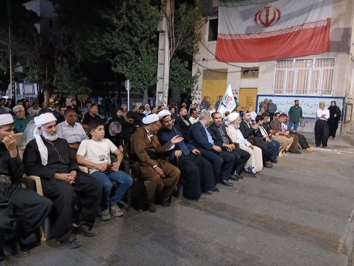 تصاویر/ تداوم  تجمعات شبانه در بوکان