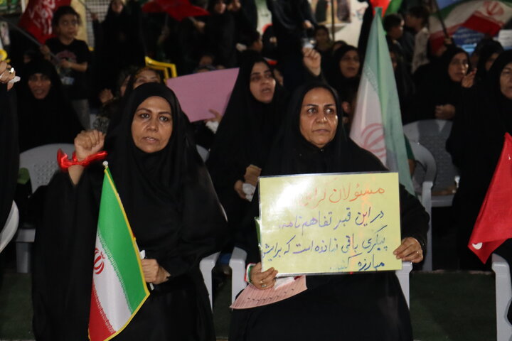 تصاویر/ اجتماع صدو‌سی‌وششم خونخواهی رهبر شهید در دیّر