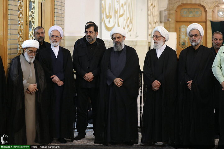 Photos/Unité des instances religieuses de Qom pour honorer la mémoire de l’Imam martyr