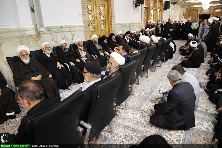 Photos/Unité des instances religieuses de Qom pour honorer la mémoire de l’Imam martyr