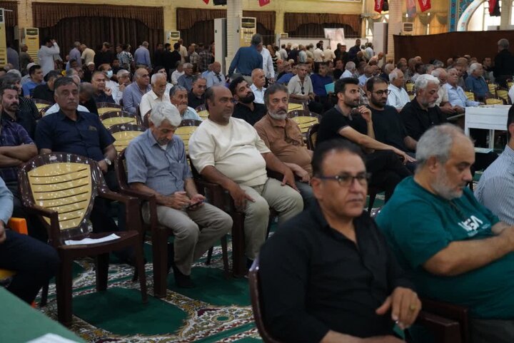 تصاویر/ حضور نماینده ولی فقیه در استان بوشهر در مراسم ختم پیشکسوت فوتبال