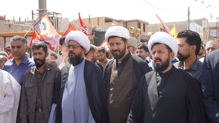 تصاویر/ مراسم گرامیداشت نخستین قیام به خونخواهی امام حسین(ع) توسط مردم سیستان در شهرستان زابل