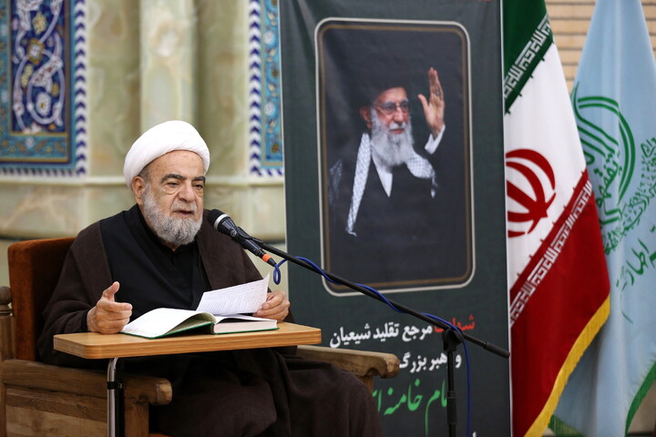 تصاویر/ مراسم بزرگداشت شهادت مظلومانه حضرت آیت‌الله العظمی امام سید علی خامنه‌ای در مرکز فقهی ائمه اطهار(ع)