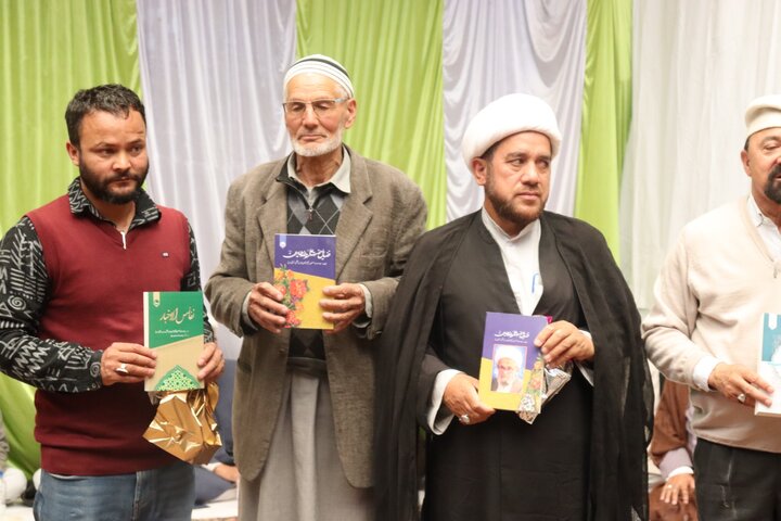 کرگل میں حجۃ الاسلام و المسلمین شیخ محمد حسین مقدس کی چار علمی تصانیف کی رونمائی