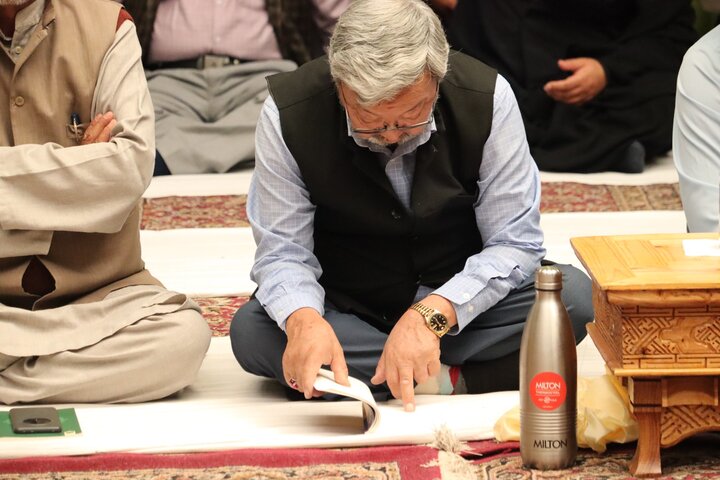 کرگل میں حجۃ الاسلام و المسلمین شیخ محمد حسین مقدس کی چار علمی تصانیف کی رونمائی