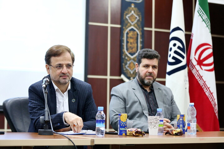 تصاویر/ نشست خبری مدیر کل و مدیر درمان تامین اجتماعی استان قم