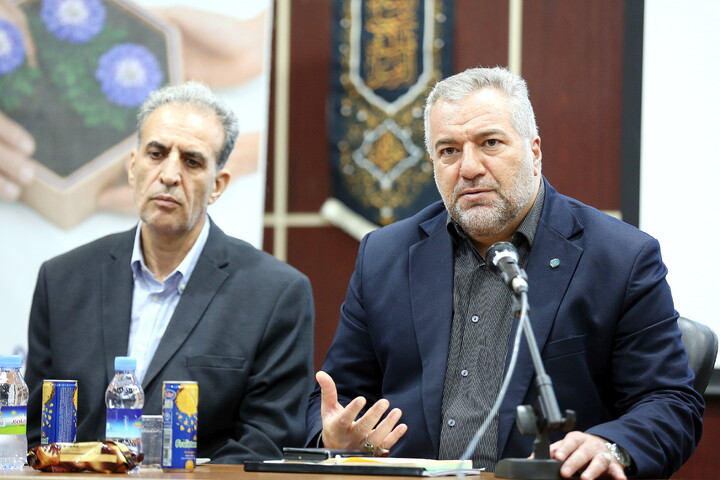 تصاویر/ نشست خبری مدیر کل و مدیر درمان تامین اجتماعی استان قم