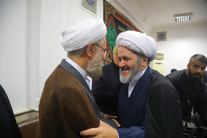 تصاویر / مجلس بزرگداشت قائد شهید امت حضرت آیت الله العظمی خامنه ای و شهدای خانواده ایشان (ره) توسط آیت‌الله العظمی جوادی آملی