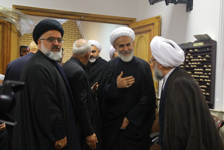 تصاویر / مجلس بزرگداشت قائد شهید امت حضرت آیت الله العظمی خامنه ای و شهدای خانواده ایشان (ره) توسط آیت‌الله العظمی جوادی آملی