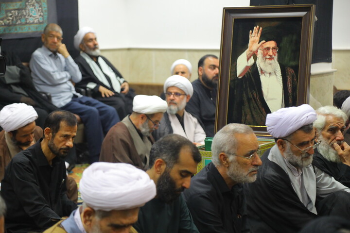 تصاویر / مجلس بزرگداشت قائد شهید امت حضرت آیت الله العظمی خامنه ای و شهدای خانواده ایشان (ره) توسط آیت‌الله العظمی جوادی آملی