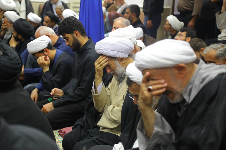 تصاویر / مجلس بزرگداشت قائد شهید امت حضرت آیت الله العظمی خامنه ای و شهدای خانواده ایشان (ره) توسط آیت‌الله العظمی جوادی آملی
