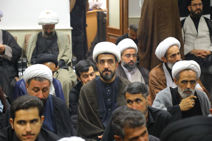 تصاویر / مجلس بزرگداشت قائد شهید امت حضرت آیت الله العظمی خامنه ای و شهدای خانواده ایشان (ره) توسط آیت‌الله العظمی جوادی آملی