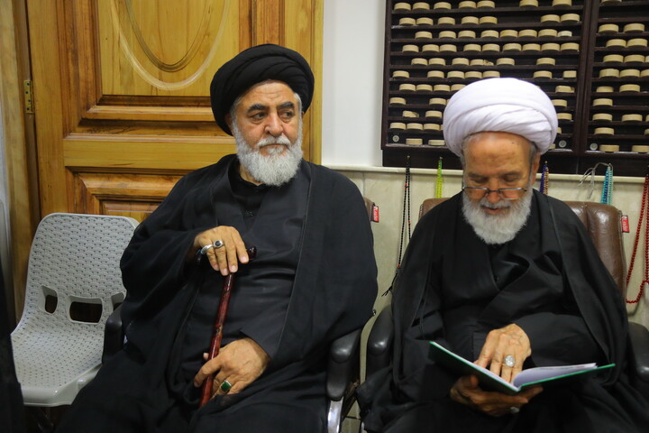 تصاویر / مجلس بزرگداشت قائد شهید امت حضرت آیت الله العظمی خامنه ای و شهدای خانواده ایشان (ره) توسط آیت‌الله العظمی جوادی آملی