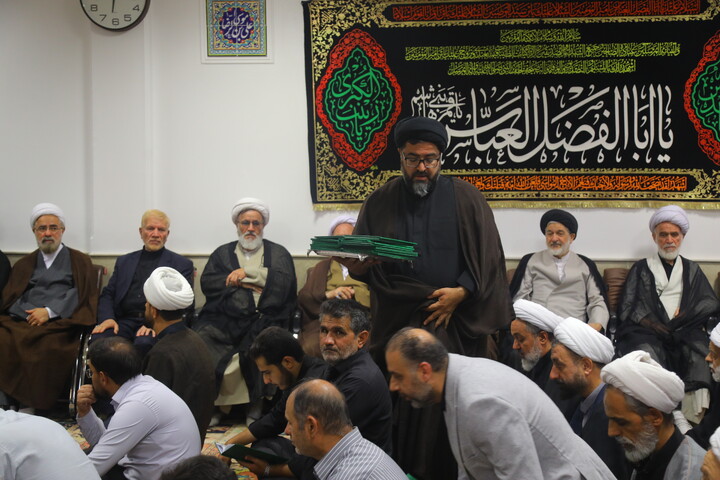 تصاویر / مجلس بزرگداشت قائد شهید امت حضرت آیت الله العظمی خامنه ای و شهدای خانواده ایشان (ره) توسط آیت‌الله العظمی جوادی آملی