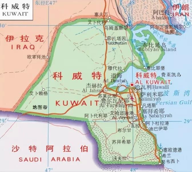 卫星通信中心、导弹及防空雷达、"爱国者"防空系统综合体、美军基地维修设施及"海马斯"火箭发射平台已在科威特被摧毁