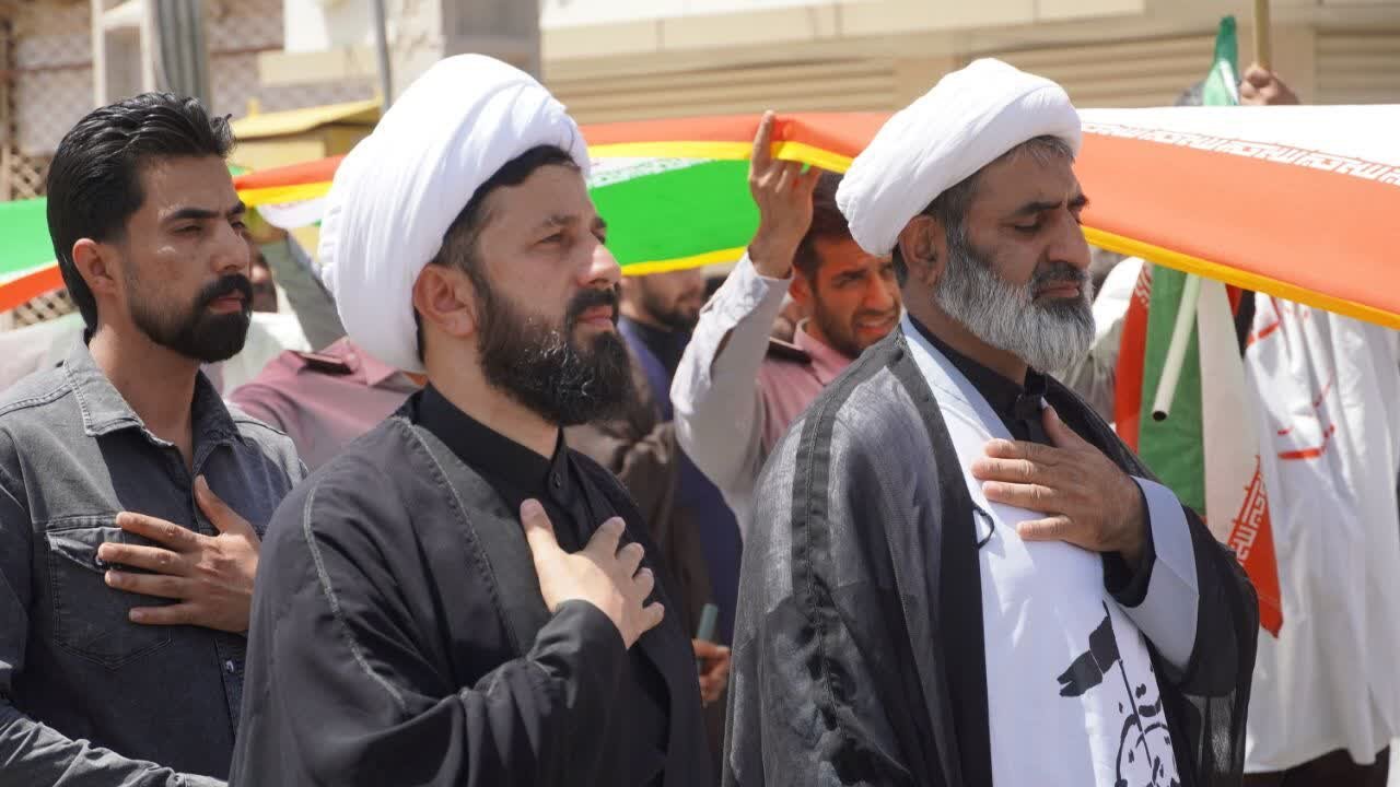 تصاویر/ مراسم گرامیداشت نخستین قیام به خونخواهی امام حسین(ع) توسط مردم سیستان در شهرستان زابل