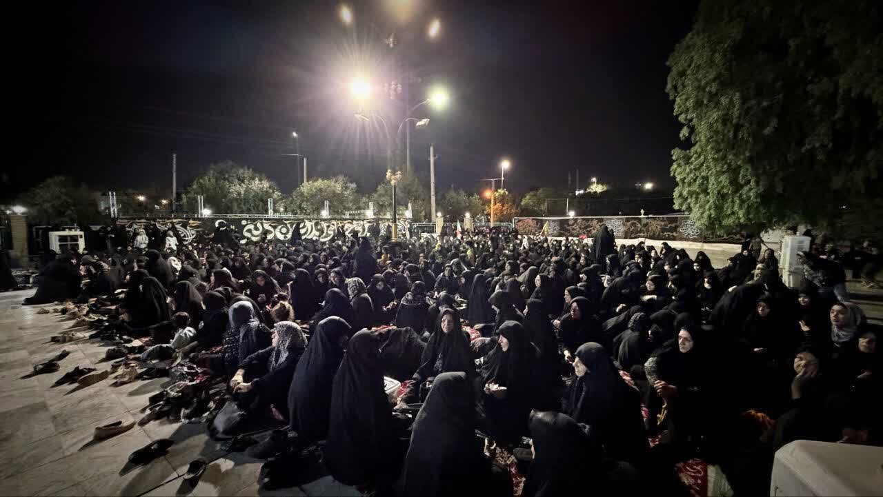 مراسم شکرگزاری خادمان مراسم عزاداری در آستان مقدس امامزاده ابراهیم و احمد(ع)