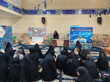 چهل‌وهفتمین محفل انس با قرآن کریم در حرم علی بن جعفر(ع) برگزار شد