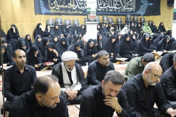 تصاویر/ محفل انس با قرآن کریم بمناسبت شهادت قائد اعظم، حضرت آیت الله خامنه‌ای در میاندوآب
