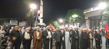 تصاویر / قیام مردم اسکو برای خونخواهی رهبر شهید