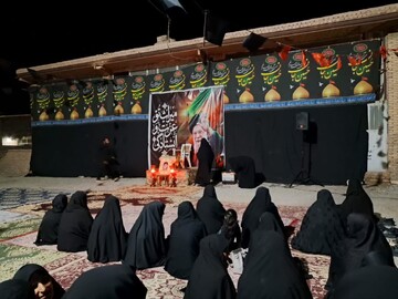 تصاویر/ مراسم بزرگداشت قائد امت در مدرسه علمیه الزهرا(س) شهداد