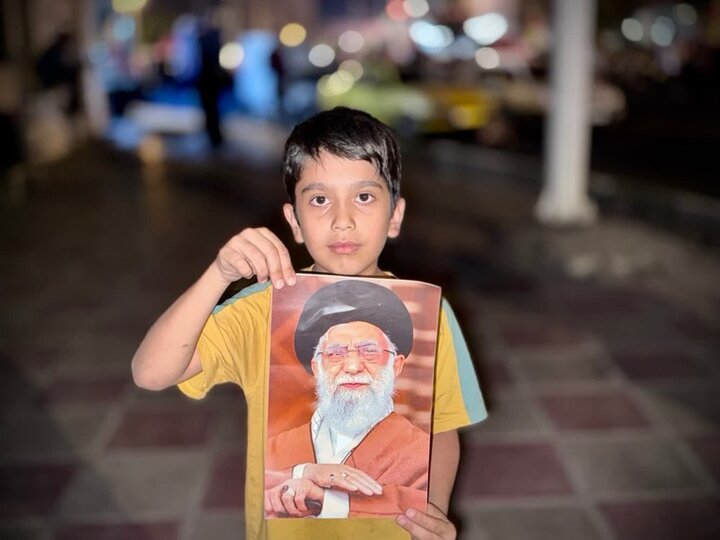 تصاویر/ اجتماع خونخواهی و حمایت از نیروهای مسلح در قرچک