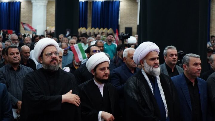 تصاویر/ مراسم بزرگداشت امام مجاهد شهید در باقرشهر