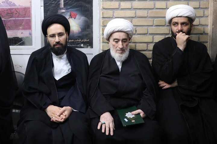 تصاویر/ مراسم گرامیداشت قائد شهید امت از سوی آیت الله العظمی سیستانی در قم