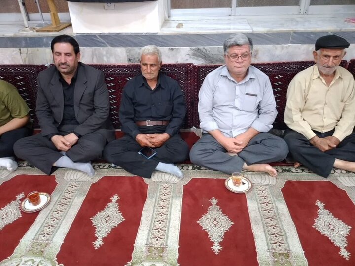 تصاویر/ مراسم بزرگداشت رهبر شهید (ره) در مسجد حضرت ولی عصر (عج) گلوگاه