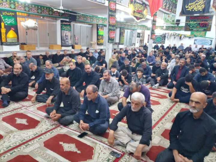 تصاویر/ مراسم بزرگداشت رهبر شهید (ره) در مسجد حضرت ولی عصر (عج) گلوگاه