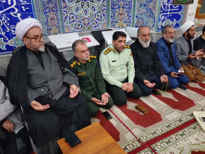 تصاویر/ مراسم بزرگداشت رهبر شهید (ره) در مسجد حضرت ولی عصر (عج) گلوگاه