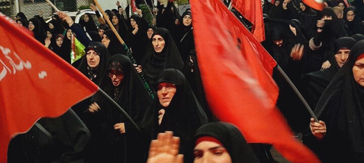 تصاویر / راهپیمایی و تجمع شبانه مردم فریدونکنار
