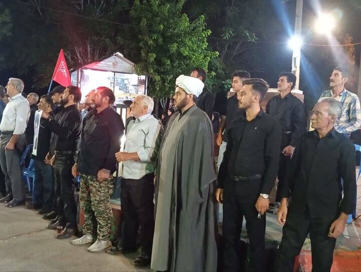 تصاویر/ استمرار تجمعات شبانه شهروندان باروقی در تجدید میثاق با آرمان‌های انقلاب