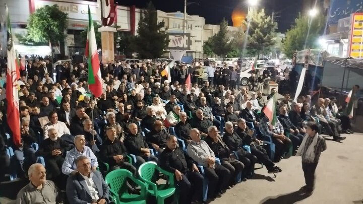 تصاویر/ تداوم حمایت های خیابانی از نظام اسلامی در میاندوآب