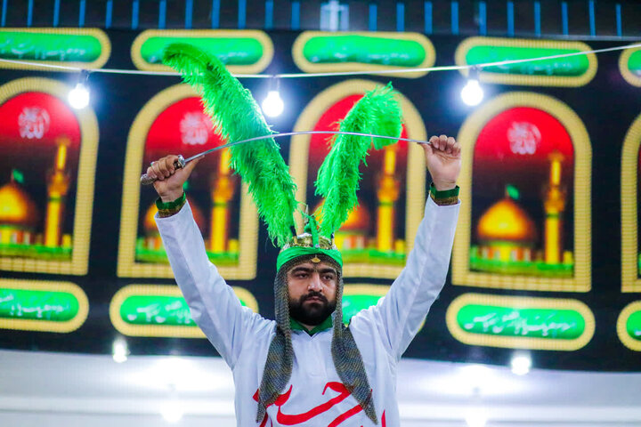 تصاویر/برگزاری آیین‌های عاشورایی و تعزیه خوانی در اراک