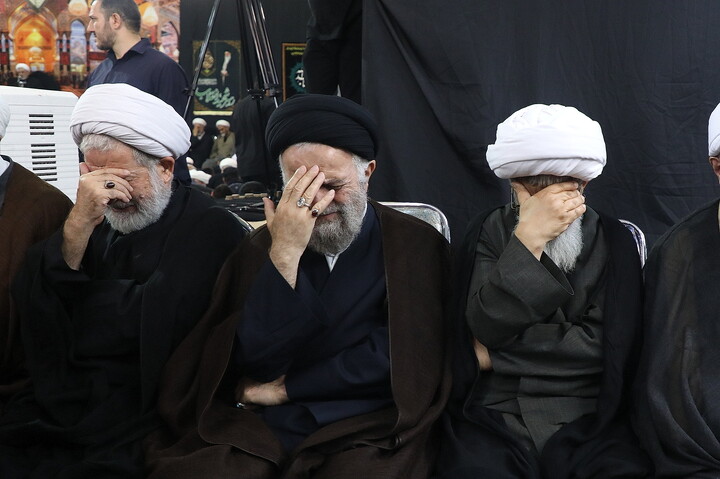 تصاویر/ مراسم گرامیداشت قائد شهید امت از سوی آیت الله العظمی سیستانی در قم