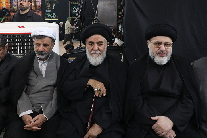 تصاویر/ مراسم گرامیداشت قائد شهید امت از سوی آیت الله العظمی سیستانی در قم