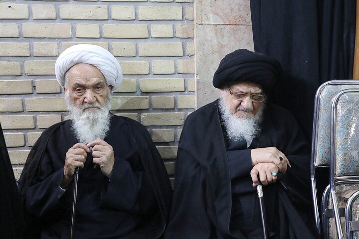 تصاویر/ مراسم گرامیداشت قائد شهید امت از سوی آیت الله العظمی سیستانی در قم